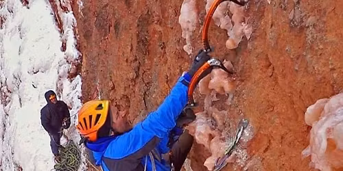 Conf\u00e9rence et films d\u2019escalade de glace et mixte avec Jean Fran\u00e7ois Girard
