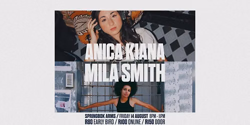 Women's Month Celebration ft Anica Kiana & Mila Smith Live at The Springbok Arms