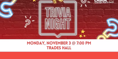 Young Labor Trivia Night