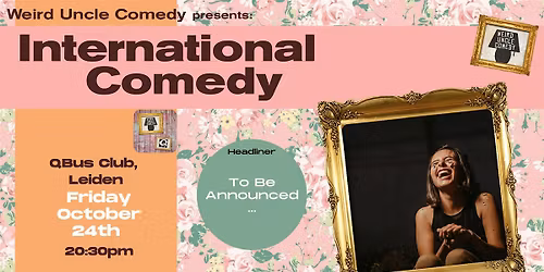 International Stand Up Comedy @QBus Club Leiden (English)