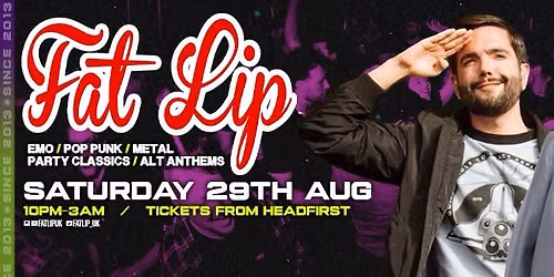 \u2605 FAT LIP \u2605 Bristol's favourite emo party!