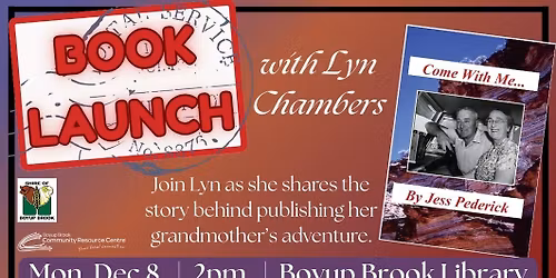 Book Launch - Come With Me...