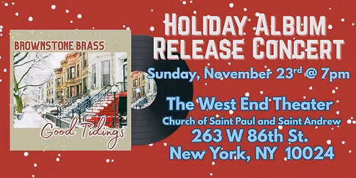 Holiday Album Release Concert!
