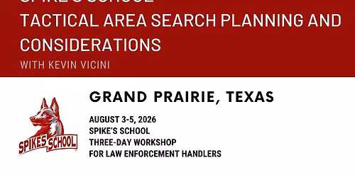 Spike's School | Tactical Area Search Planning and Considerations [LEO]