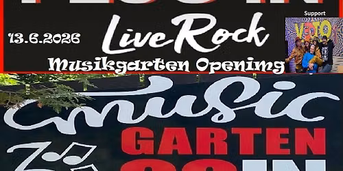 Musikgarten Opening In und  Outdoor Open air Party 