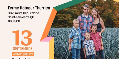 Portes ouvertes 2026 | Ferme Potager Therrien