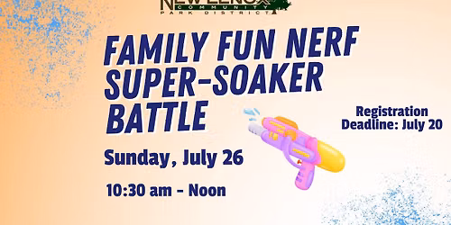 Family Fun Nerf Super-Soaker Battle