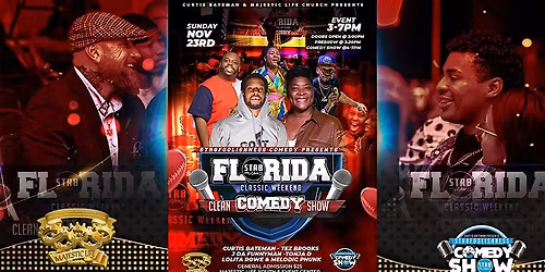 Florida Classic Weekend Clean Comedy Show 2025