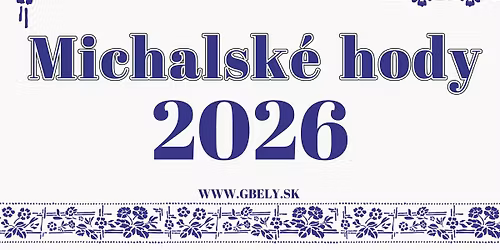 Michalsk\u00e9 Hody Gbely - 2026