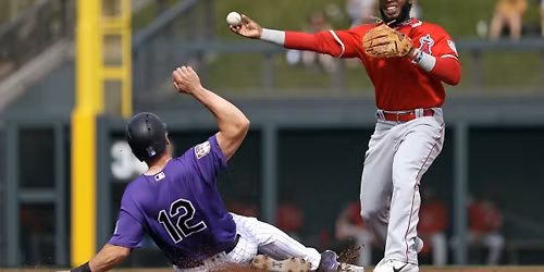 Parking Spring Training: (Split Squad) Los Angeles Angels at Colorado Rockies