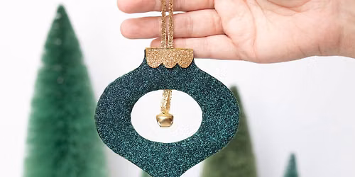 Glitter Bauble Ornament Workshop with Laura Hopper