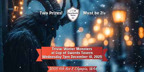 Trivia with Master Jared: Winter Monsters