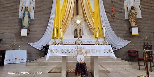 First Saturday Devotion & Anointing of the Sick Mass