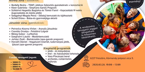 Sz\u00fcl\u0151k m\u0171helye - gyerekek j\u00e1tsz\u00f3tere