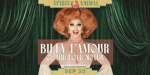 Billy L'Amour & The Love Notes (Tickets Includes 2 Cocktails)