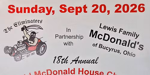 Eliminators Ronald McDonalds House Car Show