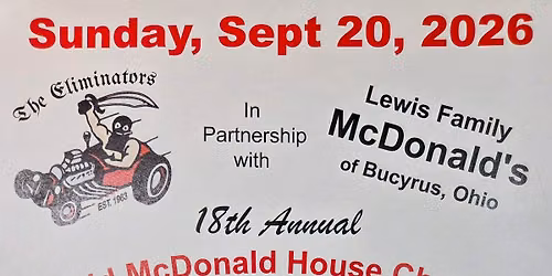 Eliminators Ronald McDonalds House Car Show