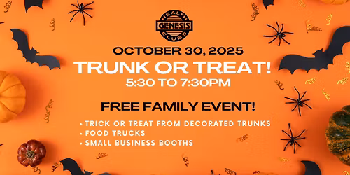 Trunk-or-Treat at Genesis Health Clubs
