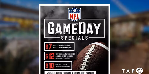 Game Day Specials