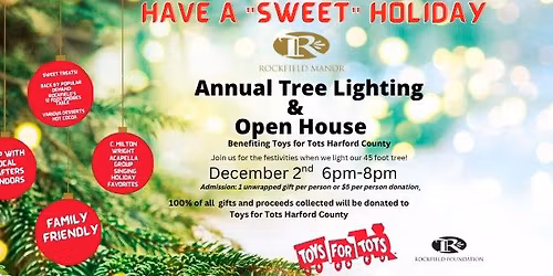 Rockfield Manor Annual Tree Lighting & Open House 