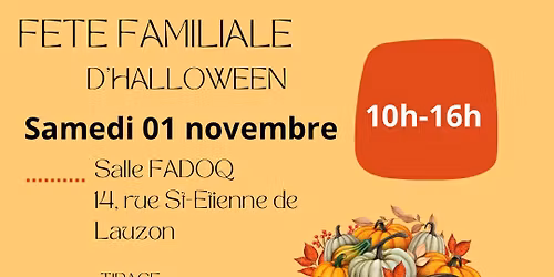 F\u00eate familiale pour l\u2019Halloween