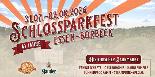 41. Schlossparkfest Essen-Borbeck