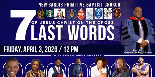 Holy Week 2026: Seven Last Sayings of Christ on the Cross