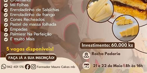 Forma\u00e7\u00e3o Profissional De Massa Folhada. \ud83e\udd79