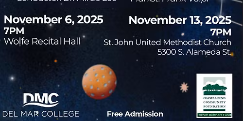 Free Del Mar College Concert Event