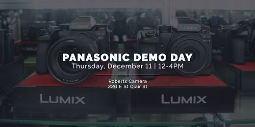 Panasonic Demo Day at Roberts!