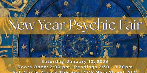 Annual New Year Psychic Fair - 2026!