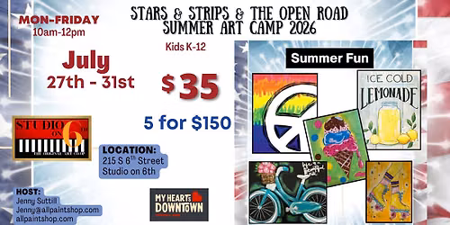 Stars, Stripes & The Open Road Week 9 Summer FUN