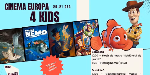 Cinema Europa 4 kids - dimine\u021bi de poveste