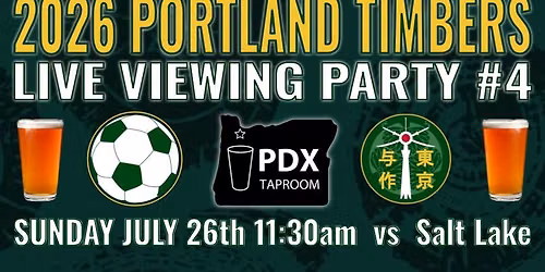 2026 Timbers Viewing Party #4 (Tokyo)