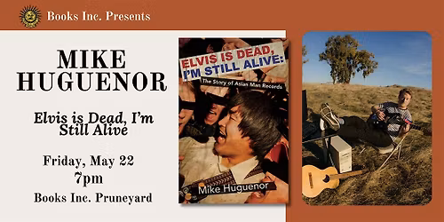 MIKE HUGUENOR at Books Inc. Pruneyard