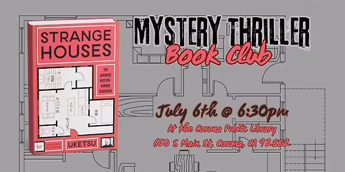 Book Club Discussion: Strange Houses by Uketsu