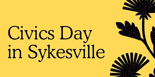 Civics Day in Sykesville