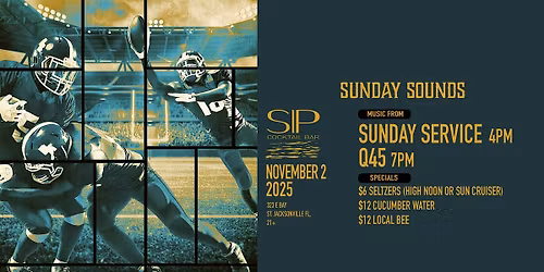 Sunday Sounds  - GAME DAY AFTERPARTY at SIP Rooftop & Cocktail Bar