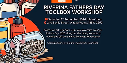 Riverina Father's Day Toolbox Workshop
