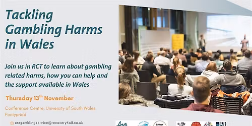 Tackling Gambling Harms in Wales: Ara Community Event - RCT