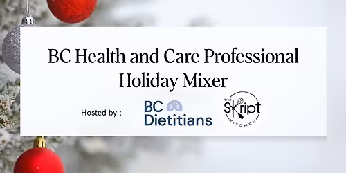 BC Health and Care Professional Holiday Mixer