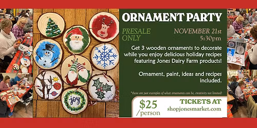 Ornament Making Party