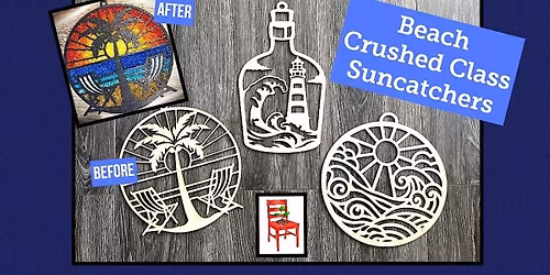 Beach Crushed Glass Suncatcher Workshop