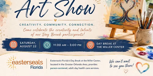 Day Break Art Show supporting Easterseals Florida