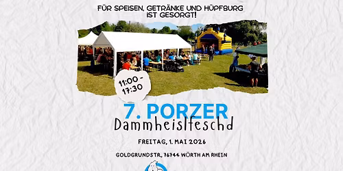 7. Porzer Dammheislfeschd zum 1. Mai 