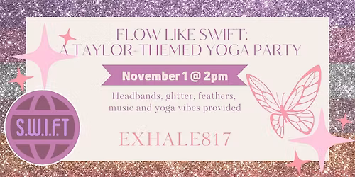 \u2728 Flow Like Swift: A Taylor-Themed Yoga Party \u2728