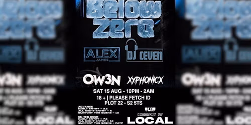 LOCAL w\/ WAVFORM: BELOW ZERO