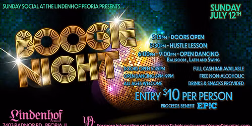 Boogie Night Social Dance for EPIC