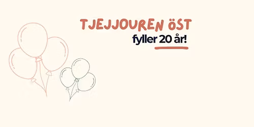 Fira att Tjejjouren \u00d6st fyller 20 \u00e5r!