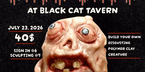 Black Cat Art Night